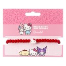 Hello Kitty Armband rote Perlen mit Hello Kitty...