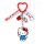Hello Kitty Schlüsselanhänger mit Hello Kitty Anhänger 15 cm