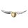 Harry Potter Ansteck-Button Goldener Schnatz
