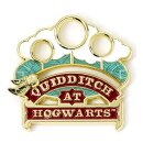 Harry Potter Ansteckpin Quidditch (Goldfarben)