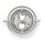 Harry Potter Ansteckpin Time Turner (Silberfarben)