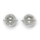 Harry Potter Ohrringe Time Turner (Silberfarben)