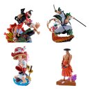 One Piece Petitrama PVC Mini-Statue Logbox Re Birth Wano...