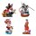 One Piece Petitrama PVC Mini-Statue Logbox Re Birth Wano Kuni Vol. 1 Set 9 cm