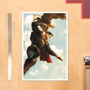 DC Comics Kunstdruck Superman 61 x 41 cm - ungerahmt