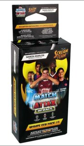 UEFA Champions League Match Attax Trading Cards 2025/26 Eco Pack Update Scream Team *Deutsche Version*