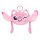 Lilo & Stitch Schlüsselanhänger Stitch Plushie Pals Angel