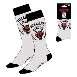 Stranger Things Socken Hellfire Club White 38-45