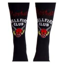 Stranger Things Socken Hellfire Club Black 38-45