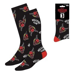 Stranger Things Socken Hellfire Club AOP 38-45