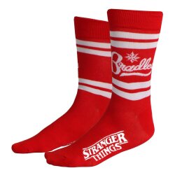 Stranger Things Socken Bradley´s Big Buy Red 38-45