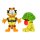 Teenage Mutant Ninja Turtles (Archie Comics) x Garfield 2er-Pack Actionfigur Ultimate Garfello & Odie 10 cm