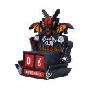 Stranger Things Ewiger Kalender Hellfire Club 15 cm