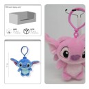 Lilo & Stitch Plüsch-Schlüsselanhänger 12 cm Sortiment (24)