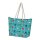Sanrio Soleil Strand-Tasche Hello Kitty Palms Turquoise