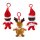 Elf On The Shelf Plüsch-Schlüsselanhänger 12 cm Sortiment (16)