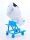 Original Character PLAMAX Plastic Model Kit MF-97 minimum factory Minori with Honda BF350 Grand Prix White 10 cm
