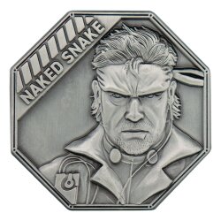 Metal Gear Solid Delta Sammelmünze Naked Snake Limited Edition