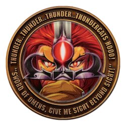 ThunderCats Sammelmünze Lion-O 40th Anniversary Limited Edition
