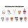 Disney Katzen 3D PVC-Taschenanhänger Serie 69 Display (24)