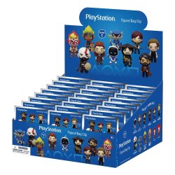 Playstation 3D PVC-Taschenanhänger Serie 1 Display  (24)