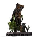 Star Wars Episode VI Art Scale Statue 1/10 Chewbacca and Tokkat 22 cm
