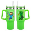 Minecraft Trinkbecher To Go Green