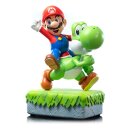 Super Mario Statue Mario & Yoshi 48 cm