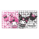 Sanrio Pink Black Party Series XXL Mousepad My Melody...