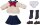 My Hero Academia Nendoroid Zubehör-Set für Nendoroid Doll Actionfiguren Outfit Set: Himiko Toga