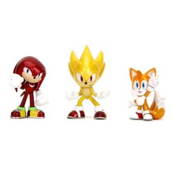 Sonic the Hedgehog Nano Metalfigs Diecast Minifiguren 3-er Pack 5 cm