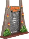 Jurassic Park Gate Tor Bilderrahmen Deko 10x15 Geschenk