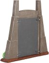 Jurassic Park Gate Tor Bilderrahmen Deko 10x15 Geschenk