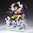 One Piece Senkozekkei PVC Statue Monkey D. Ruffy Gear 4...