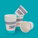 Stranger Things Set von 24 Pappbechern Scoops Ahoy