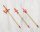Kotobukiya M.S.G. Model Kit Zubehör-Set Virtuous Style 11 Pole Weapon Set Flamerite Ver.