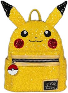 Pokemon by Loungefly Mini Rucksack World 1-1 Sequin Pikachu Cosplay