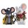 Mobile Suit Gundam Iron-Blooded Orphans PVC Statuen 2er-Pack Orphanchu of Block 3 Mikatsuki & Orga 10th Anniversary 12 cm