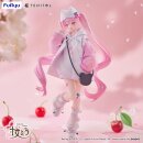 Hatsune Miku Tenitol PVC Statue Sakura Miku Cool style [petit] 19 cm