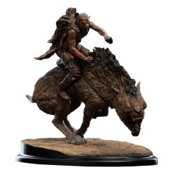 Herr der Ringe Mini Statue Sharkû on Warg 18 cm