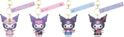 Sanrio Kuromi Cute Outfit Series Schlüsselanhänger Kuromi Display (12)