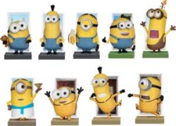 Minions Hero Box Papoy Series Minifiguren 6 cm Blind Box Display (6)