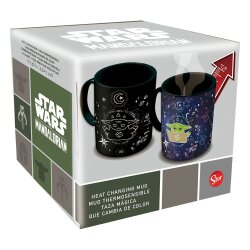 Star Wars The Mandalorian Tasse mit Thermoeffekt Grogu 325 ml