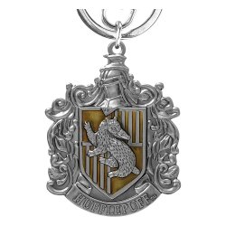 Harry Potter Zinn-Schlüsselanhänger Hufflepuff Crest