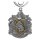 Harry Potter Zinn-Schlüsselanhänger Hufflepuff Crest