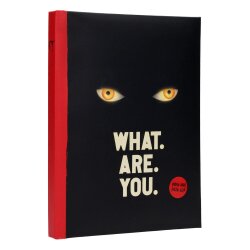 Es Notizbuch mit Leuchtfunktion What are you