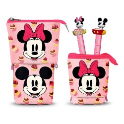 Minnie Pop Up Federmäppchen mit 2 löschbaren Gelstiften