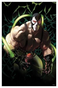 DC Comics Kunstdruck Bane 61 x 41 cm - ungerahmt