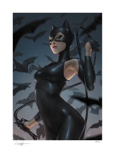 DC Comics Kunstdruck Catwoman 61 x 46 cm - ungerahmt
