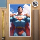 DC Comics Kunstdruck Justice League Trinity: Superman 61...